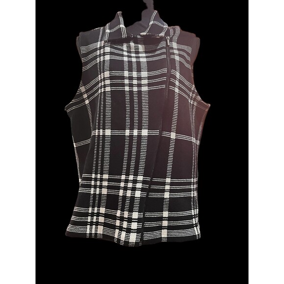 Chaps Zippered Sweater Vest Size OX/G - Picture 3 of 5